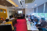 Rapat Persiapan Seleksi Calon Pimpinan BAZNAS Provinsi Kepulauan Riau yang digelar di Graha Kepulauan Riau. Foto: INIKEPRI.COM