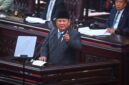 Presiden Prabowo Subianto menyampaikan pidato dalam Rapat Paripurna ke-19 DPR RI Masa Persidangan V Tahun Sidang 2025-2026 di kompleks Parlemen, Jakarta, Rabu (20/5/2026). DPR menggelar rapat paripurna dengan agenda antara lain penyampaian Kerangka Ekonomi Makro dan Pokok-Pokok Kebijakan Fiskal oleh Presiden Prabowo. ANTARA FOTO/Rivan Awal Lingga/app/kye