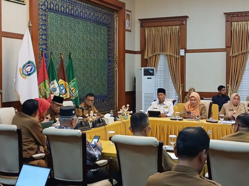 Rapat persiapan MTQ Tingkat Provinsi Kepulauan Riau. Foto: INIKEPRI.COM