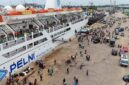 Kapal Kelud saat berlabuh di Pelabuhan Batam. Foto: INIKEPRI.COM
