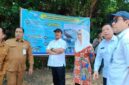 Bupati Natuna Cen Sui Lan mendampingi Menteri KKP Sakti Wahyu Trenggono meninjau KNMP beberapa waktu lalu. Foto: INIKEPRI.COM