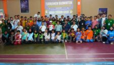 Pembukaan turnamen badminton pelajar Natuna. Foto: INIKEPRI.COM/NatunaKab 