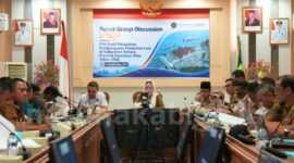 Pemerintah Kabupaten Natuna menggelar Focus Group Discussion (FGD) Pra Studi Kelayakan Pembangunan Pelabuhan Laut di Kabupaten Natuna Provinsi Kepulauan Riau Tahun 2026. Foto: INIKEPRI.COM/NatunaKab 