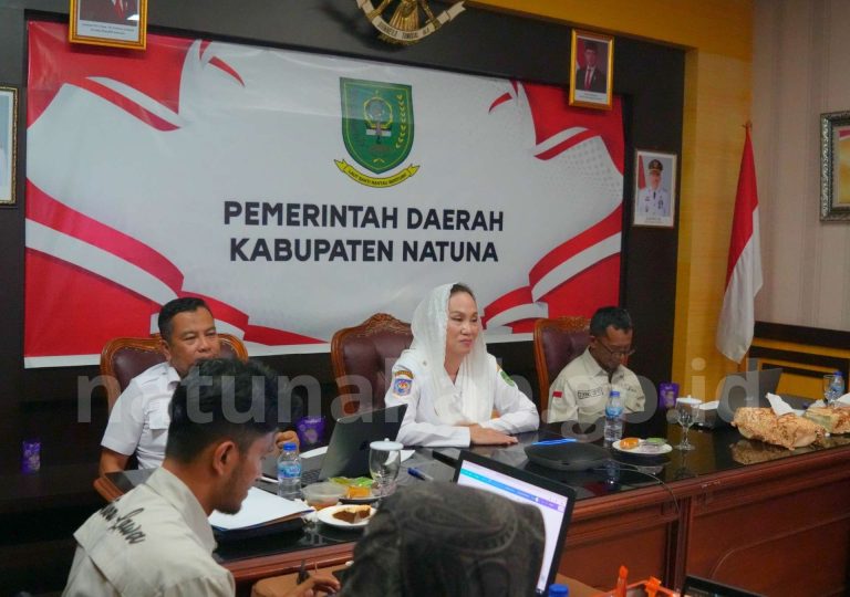 Bupati Natuna Cen Sui Lan memimpin Presentasi Natuna Geopark UGGp Candidate Tahap II menuju Aspiring UNESCO Global Geoparks. Foto: INIKEPRI.COM/NatunaKab