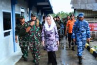 Bupati Natuna Cen Sui Lan menyambut kunjungan kerja Panglima Komando Gabungan Wilayah Pertahanan I (Pangkogabwilhan I) Kunto Arief Wibowo. Foto: INIKEPRI.COM