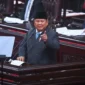 Presiden Prabowo Subianto di Gedung MPR/DPR. Foto: Istimewa 