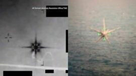 Viral UFO di Natuna, Mirip Objek Misterius di Rekaman Pentagon. Foto: X.com