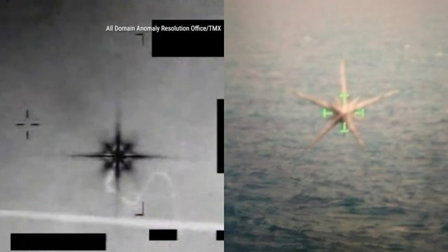 Viral UFO di Natuna, Mirip Objek Misterius di Rekaman Pentagon. Foto: X.com