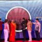 Prosesi pemancangan pilar pertama kawasan Wisata Religi Yayasan Duta Dharma Agung di Kecamatan Nongsa, Kota Batam. Foto: INIKEPRI.COM