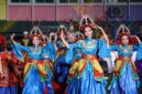 Penampilan tari kolosal pada penyelenggaraan Kemilau Nusantara 2025. Foto: KepriProv