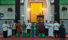 Diguyur Hujan Sejak Dini Hari, Jemaah Tetap Padati Safari Subuh GEMMA di Masjid Jami Miftahul Falah