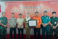 Pemerintah Kabupaten Natuna bersama Badan Pusat Statistik (BPS) Kabupaten Natuna resmi mencanangkan pelaksanaan Sensus Ekonomi 2026 (SE2026) di Hotel Tren Central. Foto: INIKEPRI.COM