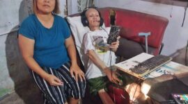 Daniel Perangin Angin menggambarkan keteguhan seorang anak muda yang telah bertahun-tahun hidup dengan keterbatasan akibat kelumpuhan. Foto: Istimewa 