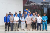 Pengurus PMII beraudiensi dengan BP Batam.  Foto: BP Batam 