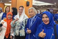 Bupati Natuna Cen Sui Lan di Musda V Partai Demokrat Kepri. Foto: INIKEPRI.COM