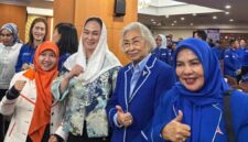 Bupati Natuna Cen Sui Lan di Musda V Partai Demokrat Kepri. Foto: INIKEPRI.COM
