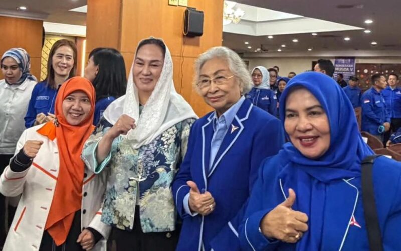 Bupati Natuna Cen Sui Lan di Musda V Partai Demokrat Kepri. Foto: INIKEPRI.COM