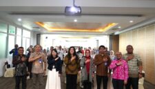 Anggota/Deputi Bidang Pelayanan Umum, Ariastuty Sirait, dalam sosialisasi pelayanan program Jaminan Kecelakaan Kerja (JKK) BPJS Ketenagakerjaan, di Ruang Habibie Lantai 4 RSBP Batam. Foto: INIKEPRI.COM/BP Batam