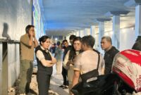 Wakil Wali Kota Batam sekaligus Ex Officio Wakil Kepala BP Batam meninjau terowongan pelita pasca viralnya aksi "rayap besi". Foto: BP Batam