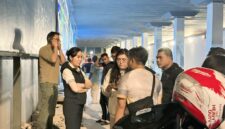 Wakil Wali Kota Batam sekaligus Ex Officio Wakil Kepala BP Batam meninjau terowongan pelita pasca viralnya aksi