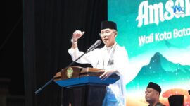 Wali Kota Batam Amsakar Achmad di peringatan tahun baru Islam 1448 H. Foto: INIKEPRI.COM/Media Center Batam 