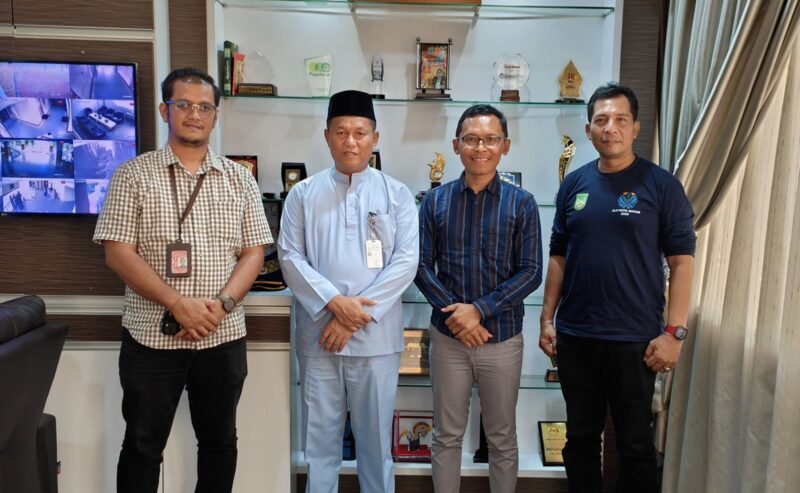 Sekretaris Daerah Kota Batam Firmansyah menerima perwakilan Wings Air. Foto: Media Center Batam