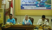 penyelenggaraan High Level Meeting (HLM) Tim Percepatan dan Perluasan Digitalisasi Daerah (TP2DD) Tahun 2026, yang dipimpin langsung oleh Bupati Natuna di Ruang Rapat Lantai II Kantor Bupati. Foto: INIKEPRI.COM