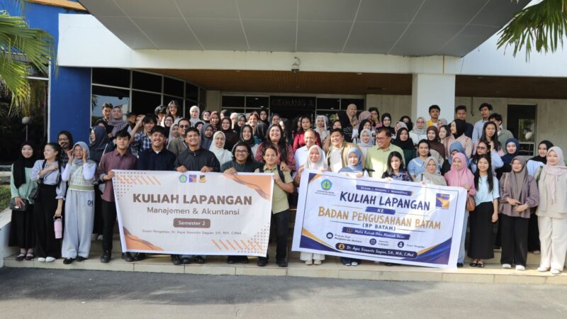 kunjungan akademik dari Universitas Batam (UNIBA), Kamis (25/6/2026) di Conference Room IT Center. Foto: INIKEPRI.COM/BP Batam 