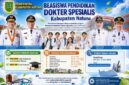 Penguman program Beasiswa Pendidikan Dokter Spesialis Tahun 2026 untuk memenuhi kebutuhan tenaga dokter spesialis di RSUD Natuna. Foto: Istimewa