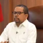 Kepala Badan Komunikasi Pemerintah (Bakom) Muhammad Qodari memberikan keterangan media di Jakarta. Foto: Bakom RI yang 