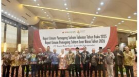 Bupati Cen Sui Lan ikut menghadiri RUPS BRK Syariah tahun buku 2025. Foto: Istimewa 