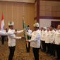 Ketua Umum KADIN Anindya Novyan Bakrie mengukuhkan Dewan Pengurus Kamar Dagang dan Industri (KADIN) Provinsi Kepulauan Riau Masa Bakti 2026–2031 di di Aula Wan Seri Beni, Dompak, Tanjungpinang, Seasa (16/6/2026). Dewan Pengurus KADIN Kepri 2026-2031 dipimpin Ir Mustava. Foto: KepriProv 