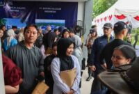 Antusiasme pencaker di Job Fair Bintan. Foto: ANTARA 