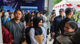 Antusiasme pencaker di Job Fair Bintan. Foto: ANTARA 