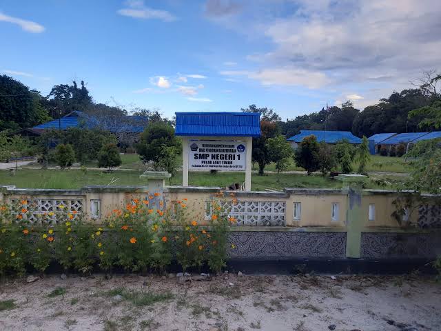 SMP Negeri 1 Pulau Laut. Foto: Istimewa