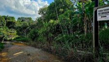 Jalan masuk ke RTK. Foto: ANTARA