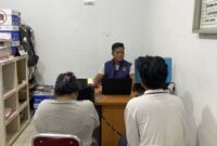 Tersangka penganiayaan anak di Batam. Foto: ANTARA