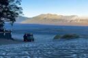 Fenomena Upas membuat Gunung Bromo bak diselimuti salju. Foto: Istimewa