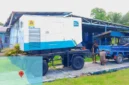PLN Natuna mendatangkan dua unit Mobile power plant (mobiler) guna mengatasi gangguan listrik. Foto: INIKEPRI.COM/PLN Natuna