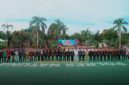 Kepolisian Resor (Polres) Natuna memperingati Hari Bhayangkara ke-80 dengan menggelar upacara di Lapangan Bhayangkara Polres Natuna. INIKEPRI.COM/NatunaKab