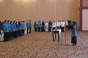 Sekretaris Daerah (Sekda) Provinsi Kepri Misni melantik para CPNS jadi PNS baru di Aula Wan Seri Beni Pulau Dompak, Tanjungpinang. Foto: ANTARA