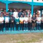 Bupati Natuna, Cen Sui Lan, secara resmi membuka Turnamen Antar Desa dalam rangka Hari Ulang Tahun (HUT) ke-108 Desa Kelanga di Lapangan Sepak Bola Desa Kelanga, Kecamatan Bunguran Timur Laut. Foto: MANDALAPOS