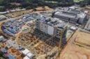 Foto udara pembangunan pusat data (data center) di Kawasan Ekonomi Khusus (KEK) Nongsa Digital Park, Batam, Kepulauan Riau, Selasa (16/6/2026). ANTARA FOTO/Teguh Prihatna/YU