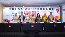 Konferensi pers Pameran “Filateli sebagai Arsip Kebudayaan dan Medium Membaca Sejarah Indonesia”. Foto: INIKEPRI.COM