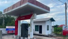 Slaah satu SPBU di Natuna. Foto: ANTARA