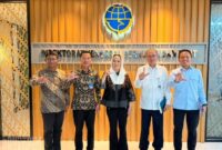 Bupati Cen Sui Lan audiensi dengan Direktorat Kepelabuhanan, Direktorat Jenderal Perhubungan Laut, Kementerian Perhubungan (Kemenhub) RI. Foto: INIKEPRI.COM
