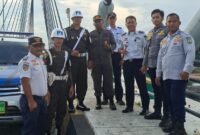 Patroli gabungan di Jembatan Barelang. Foto: BP Batam 