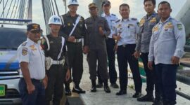 Patroli gabungan di Jembatan Barelang. Foto: BP Batam 