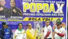 Kota Tanjungpinang menorehkan sejarah baru dalam dunia olahraga pelajar dengan berhasil meraih Juara Umum Pekan Olahraga Pelajar Daerah (POPDA) X Provinsi Kepulauan Riau Tahun 2026 yang diselenggarakan di Kabupaten Karimun. Foto: INIKEPRI.COM/TanjungpinangKota