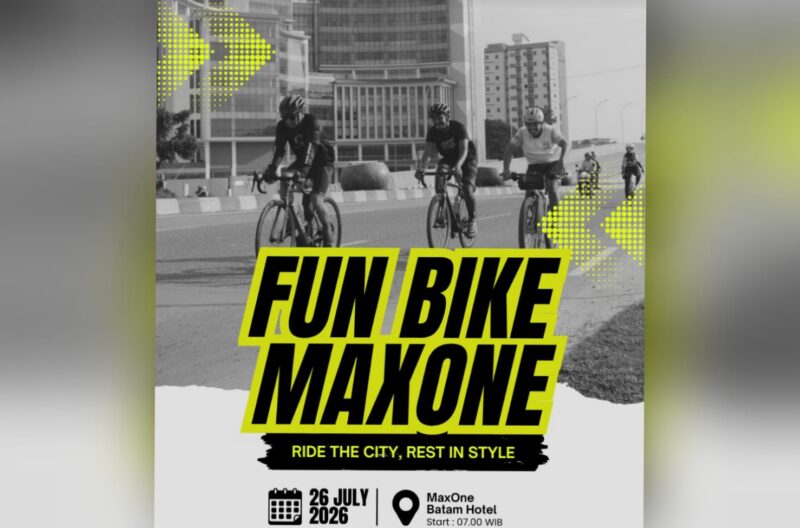 Fun Bike MaxOne. Foto: MaxOne Hotel Batam